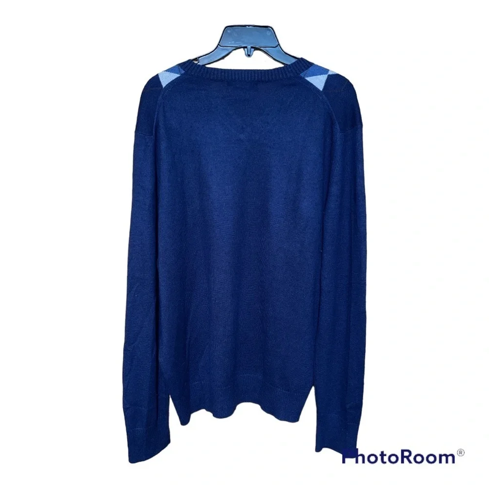 Banana Republic mens Silk/Cashmere blend v-neck sweater size‎ L